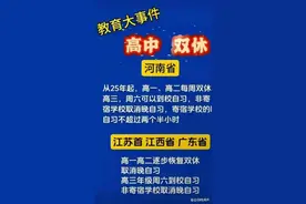 河南三所高中违反“双休令”，三位校长被免职图片