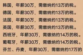 各国个人所得税征缴情况对照表！别再抱怨我国不好了图片