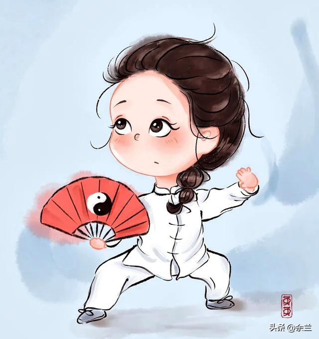 太极功夫扇扇谱全解析:一招一式皆藏乾坤