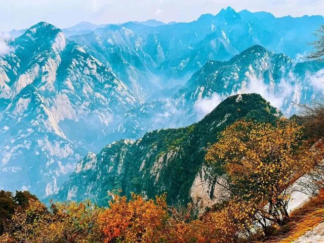 不负秋光不负卿：华山美景入画来