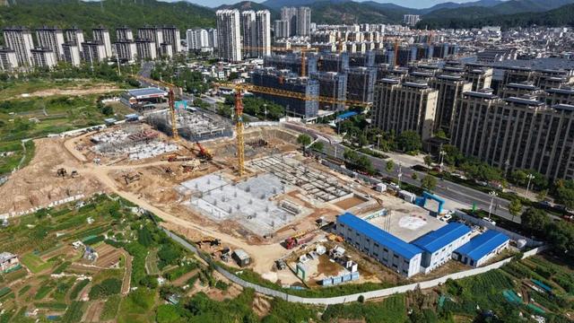 长汀县南大街历史街区保护提升项目——主客共享服务中心项目将于9月底主体结构全面封顶