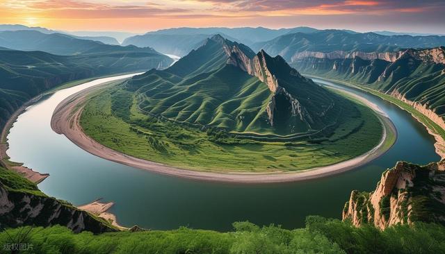 山西吕梁高清大图，一座宁静的城市