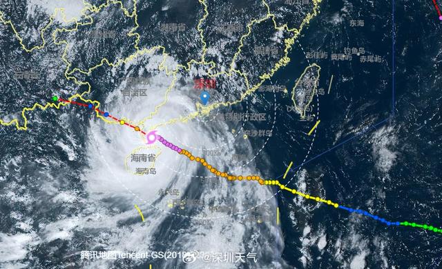 深圳解除台风蓝警 中秋夜或可赏月