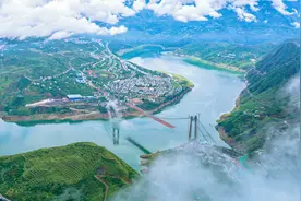 5小时缩至5分钟！宜（宾）攀（枝花）高速卡哈洛金沙江大桥预计年底通车图片