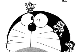 漫画赏析：哆啦A梦第十一卷如意电话亭图片