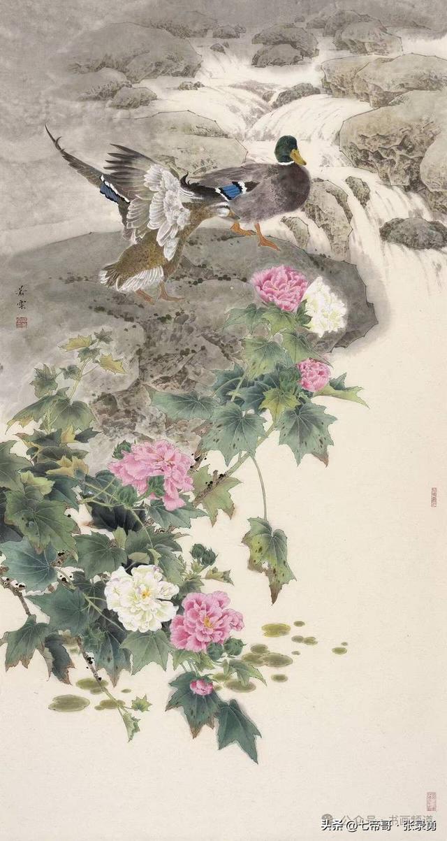 荣宝斋重磅推出杨若云大金袍画册——工笔花鸟藏尽自然灵秀