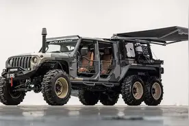 困兽出笼！这台名为地狱火的6×6宿营车专为“末日狂澜”而生图片