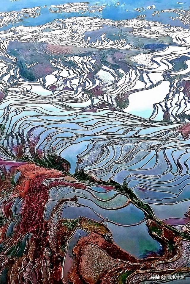 国内最美梯田，还有1个是世界遗产级梯田，看看你去过哪几个？