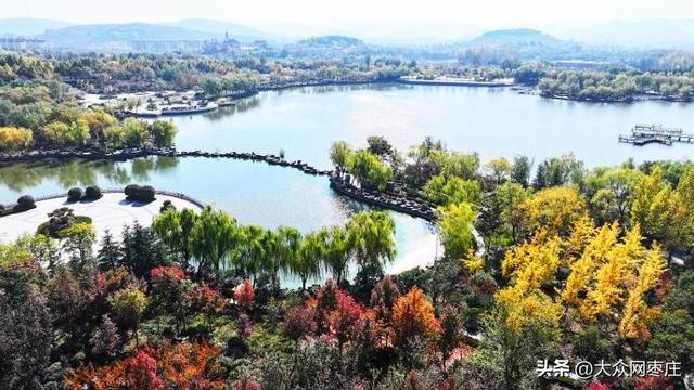 四季流转 多彩枣庄 | 枣庄：城市公园树木叠翠流丹