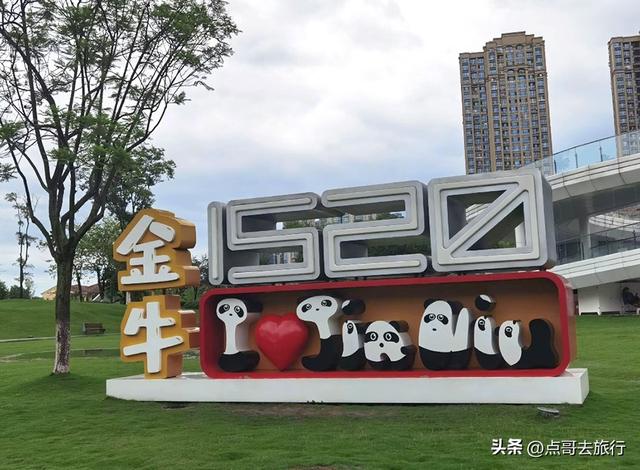 成都市内超级大草坪，美得让人惊叹，是摄影者的天堂，公交车直达