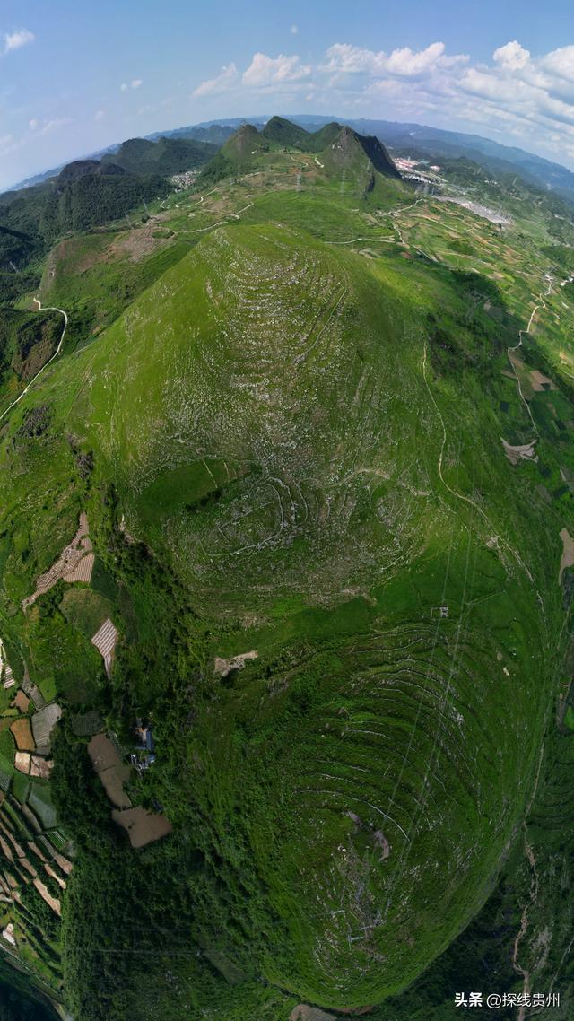 环城贵阳花溪苗王坡越野大环线之青岩段达夯翁拢“冈仁波齐”风景
