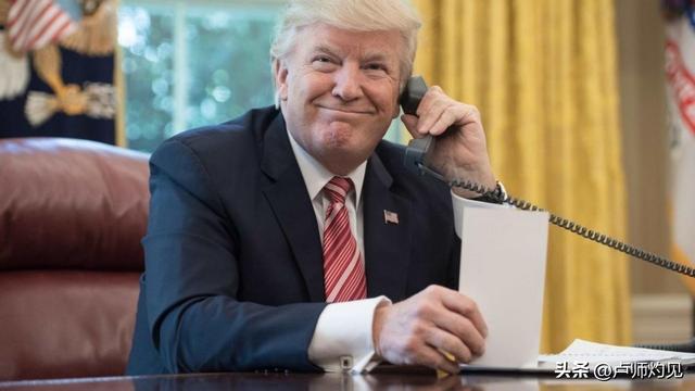 特朗普中断采访	，离场去接北京电话，中方提了个要求，与台海有关