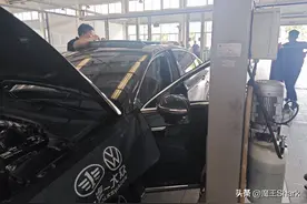 4S店迈腾常规二保，外加置换高端全合成机油，我只花了328元！图片