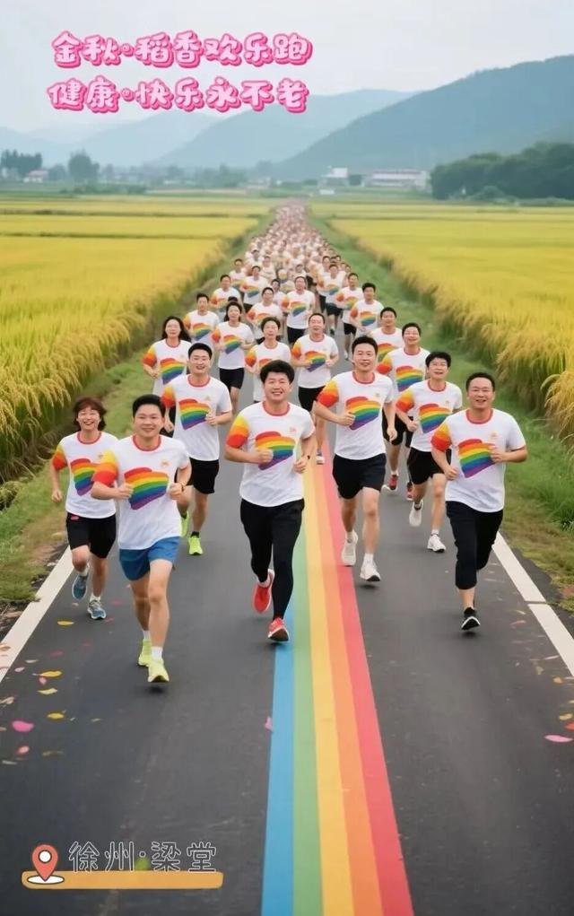 奔跑在希望的田野上！梁堂古村第二届“村拉松”金秋邀约