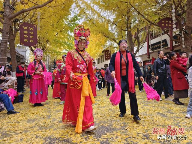 “黄金大道”旅游周落幕 银杏铺笺载盛景 秦州风华留美韵