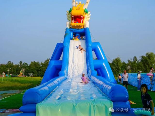 方楼森林公园:夏日乐悠悠 水上享清凉