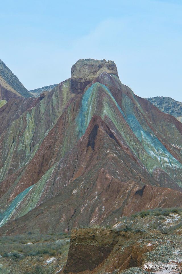 探秘隐藏在兰州红古大山深处凤凰大峡谷原生态丹霞秘境