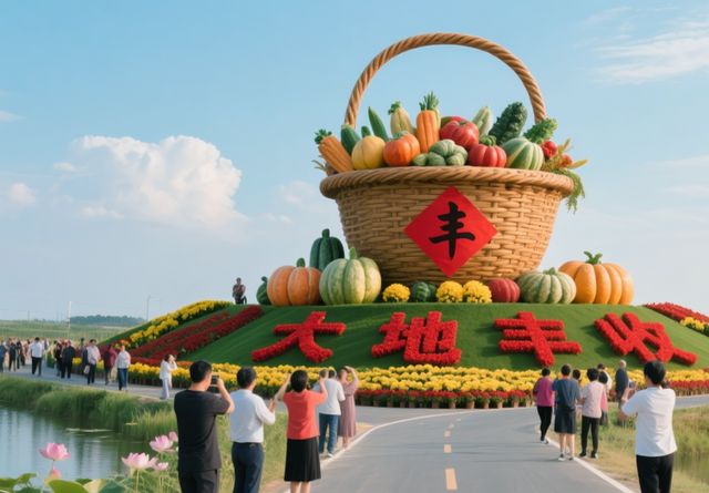 红荷湿地双节盛典：金秋邀月共丰收，湖光盛宴待君来