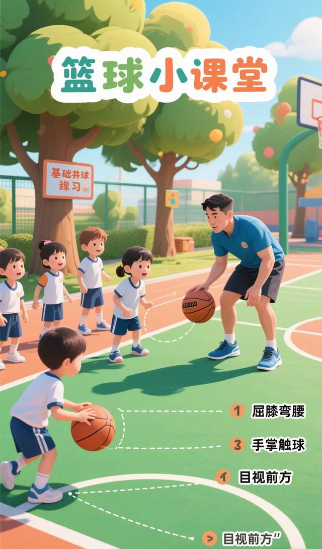 从零开始玩转篮球！5-12岁儿童篮球启蒙教学指南