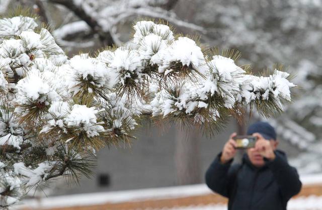 沈城雪落 东陵古境如画