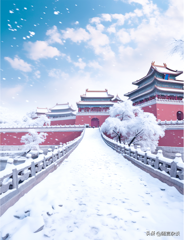 雪落京城，一帧千年