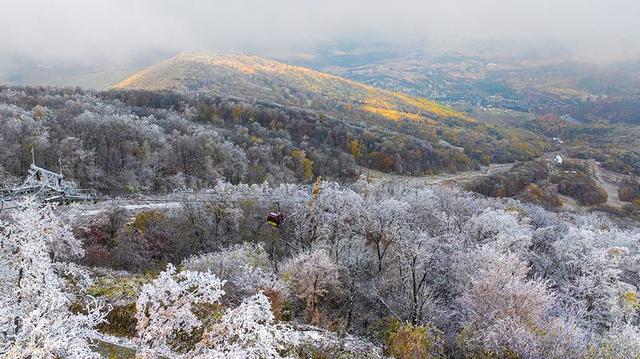 秋之彩色吉林｜吉林大青山：一半绚烂，一半素雅