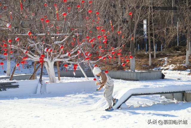 慕田峪春节“够味儿” 火！火！火！