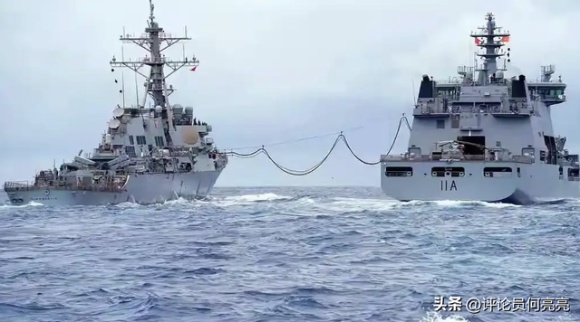 美菲澳新南海军演	，全程被中国军舰 “围观”，场面太有意思！