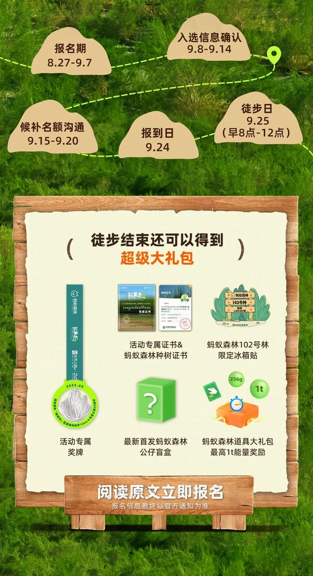 在？蚂蚁森林9周年，一起去敦煌走走
