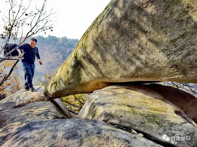 泌阳县王店镇冯蒋村有个“晃荡石”，您晃过吗？