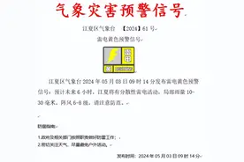 预警连发，小心地质灾害！假期后半程伴有冰雹、雷暴大风图片