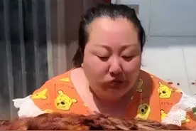 回顾:2亿身价吃播网红胖姐 得脑溢血，留下遗嘱所有资产给现任老公图片