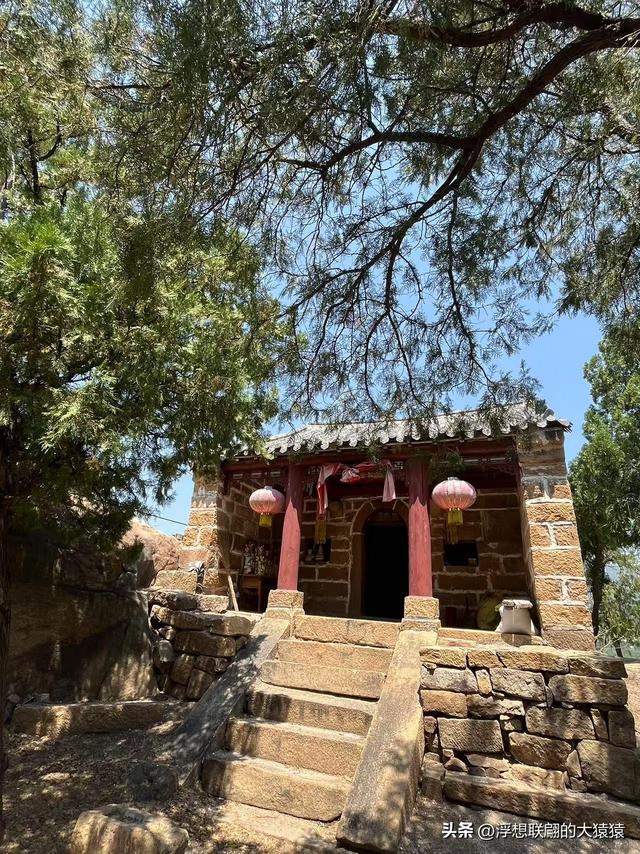 这回去莱芜爬山，目的地：永宁崮，却误打误撞又进了大舟院