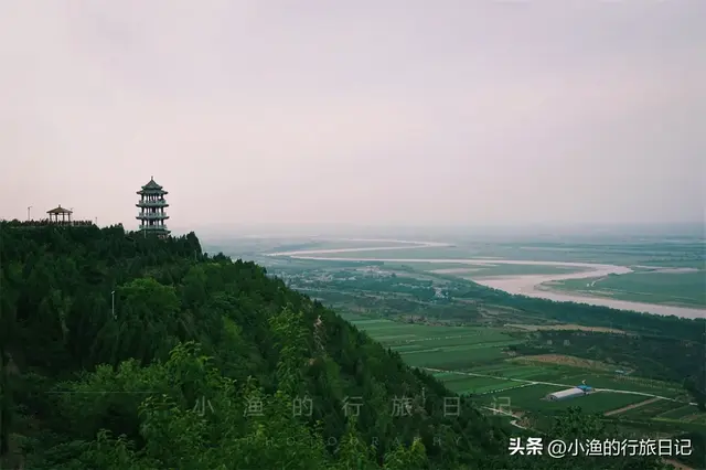 陕西这个县城公园不简单，能同时看见华山与黄河！风景超美超霸气