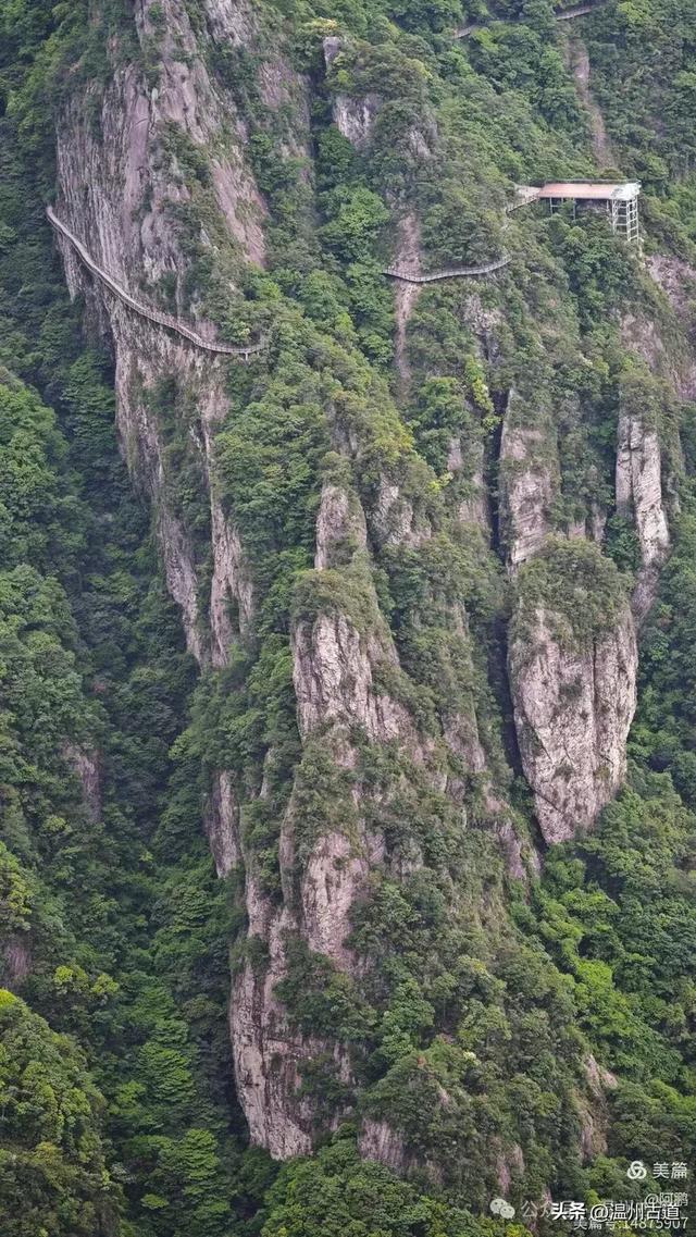 雁荡山百岗尖显胜门穿越,这条风光绝美的经典徒步线路你可去过