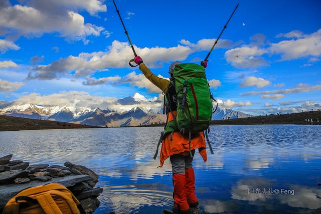 贡嘎大环线：在雪山的凝视下，与艰辛同行之冷嘎措（原创）