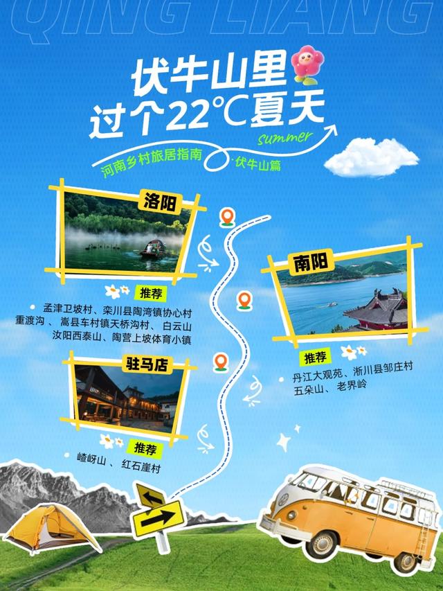 旅居伏牛山,过个22℃夏天!