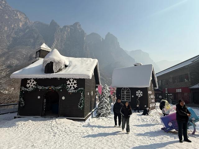 云台山雪凇比雾凇更难见呀