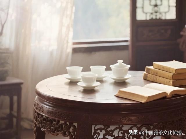 千缕茶香飘金砂,临窗赏景任风流