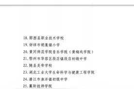 湖北全名单公布！图片