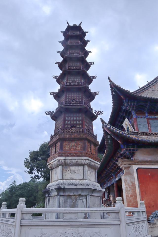昆明一小时动车直达，700年元代古寺，滇南无双寺，西宗第一山
