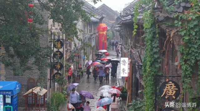 下雨天来淄博周村古商城看看吧,烟雨旱码头,藏着鲁商的实在