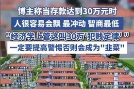 博主称当存款达到30万元时千万要警惕！图片