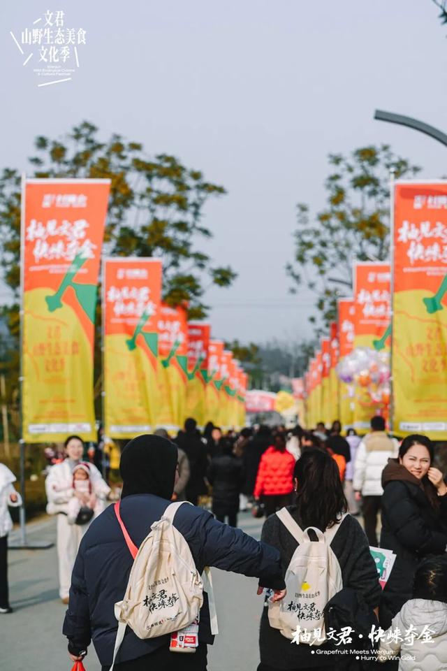 3000余组家庭赴约！文君山野美食文化季燃动暖冬