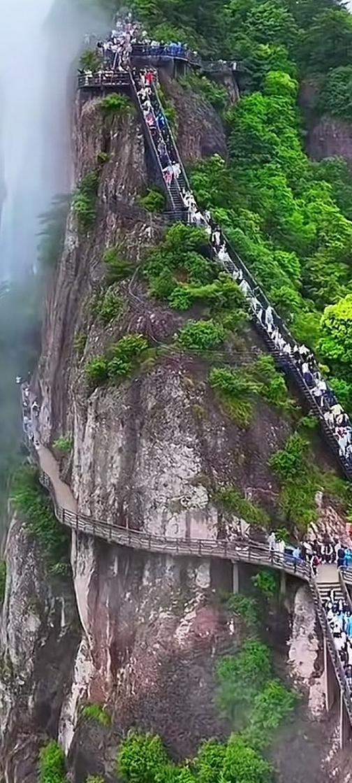 仙居胜境。温州云巅之上的天人交响