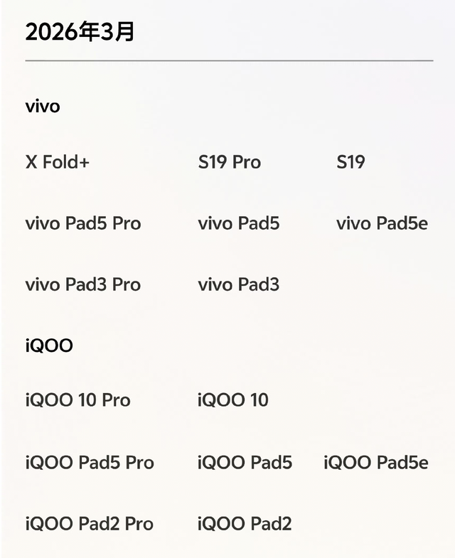 vivo 全新系统 OrignOS 6适配机型公布，你的手机什么时候更新？