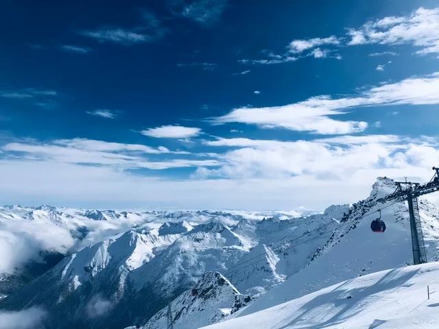 达古冰川冬日雪景图鉴，每一帧都能当壁纸