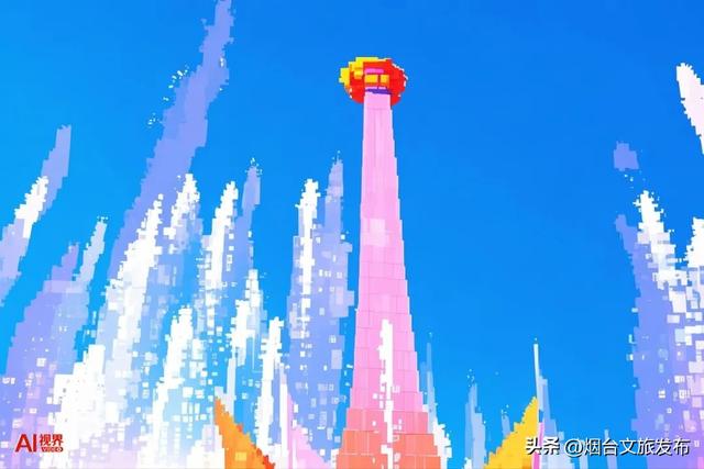 【乐游烟台】像素风烟台黄渤海新区，带你重回1990！