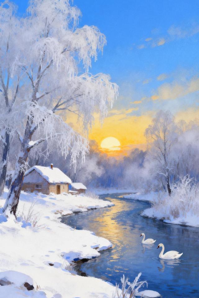 分享图片一漂亮的冬季美景