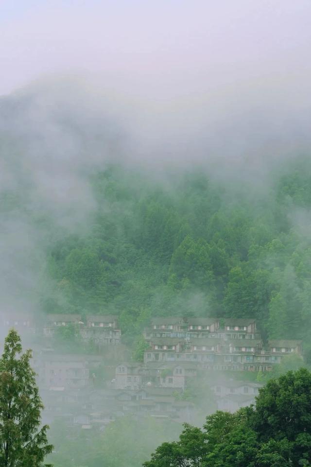 秘境新发现！比起青城山，我更爱它旁边0元的隐藏瀑布，超好玩！